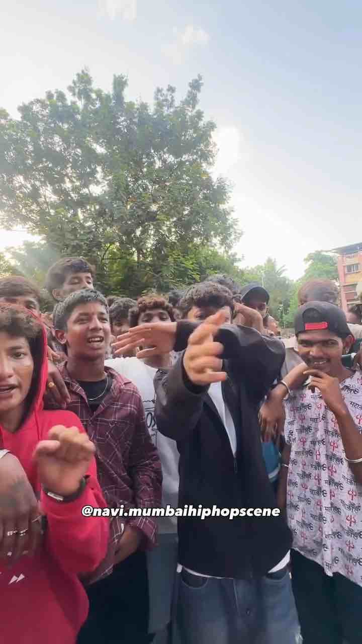 Navi Mumbai, India rap cypher